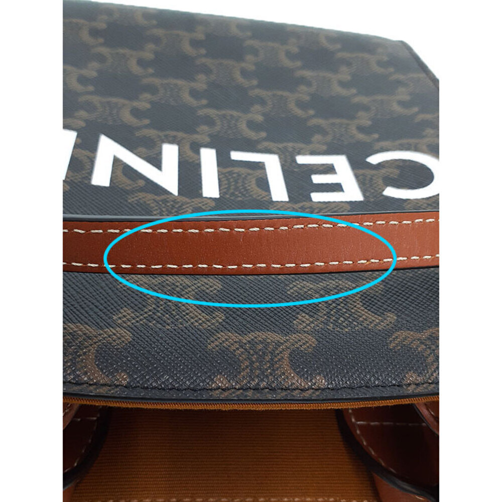 Celine Triomphe Canvas Vertical Cabas Bag - Picture 5 of 9
